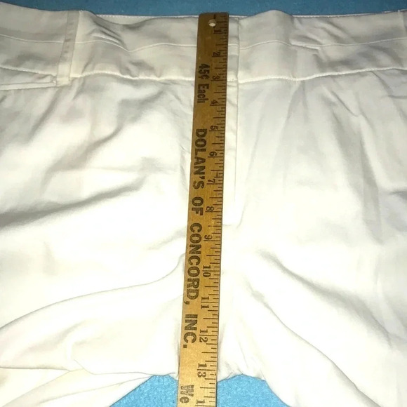 LANE Bryant Capri pants 4 Season Collection white stretchy NEW condition size 24 - Picture 7 of 8